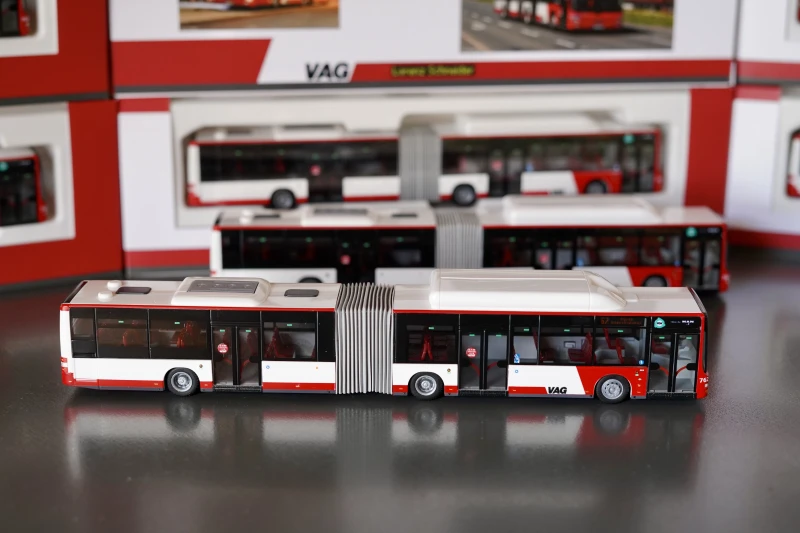 2. WAHL, VAG Nürnberg MAN A23 CNG, Linie 67 Fürth Hauptbahnhof, Art-Nr. 72696-2