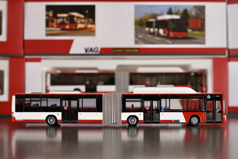 2. WAHL, VAG Nürnberg MAN A23 CNG, Linie 44 "Zerzabelshof Ost", Sondermodell