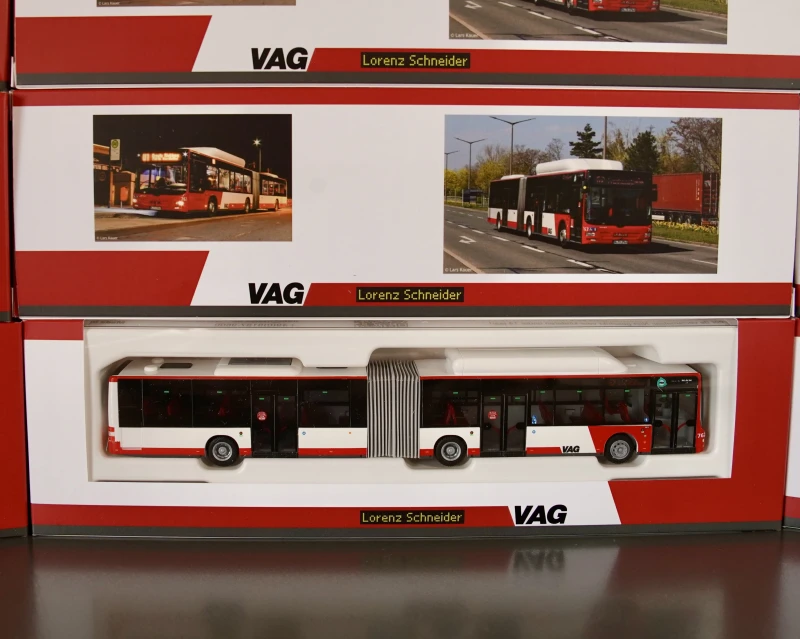 2. WAHL, VAG Nürnberg MAN A23 CNG, Linie 44 "Zerzabelshof Ost", Sondermodell