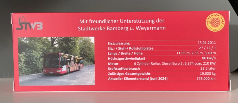 Stadtwerke Bamberg Citaro Facelift, Weyermann